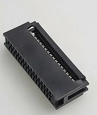 34 Pin Card Edge Female IDC Connector For 2.54mm Pitch Flat Ribbon Cable - KEYED • £1.50