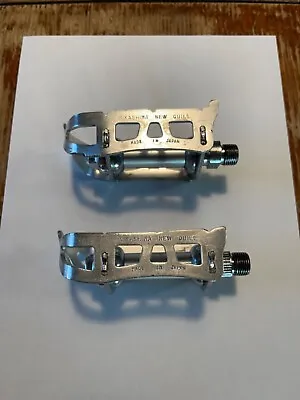 Vintage 70's  Mikashima New Quill  Road Pedals Completely Overhauled • $19