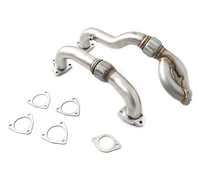 Rudy's Heavy Duty Up Pipes With Gaskets For 08-10 Ford 6.4L Powerstroke Diesel • $189.95