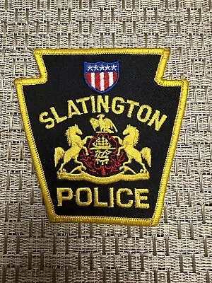 Police Patch Slatington Pennsylvania • $1.25