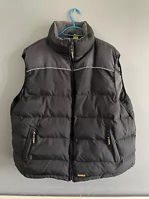£29.99 • Buy DEWALT Tools Gillet Bodywarmer • Men’s XXL • Workwear • Embroidered Back • DIY