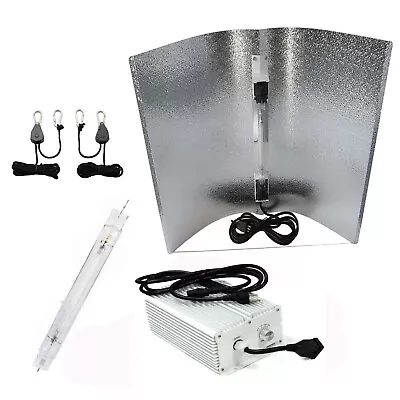 1000W Double End Hydroponic Indoor Growth Kit Ballast Adjust Wing Reflector HPS • $179.99