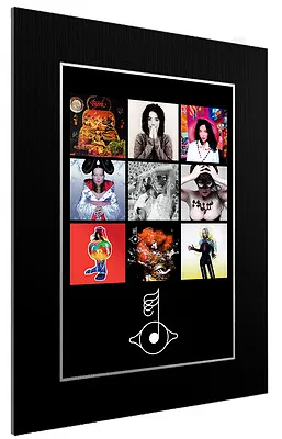 £21.21 • Buy Mounted / Framed Print Bjork Discography - Different Sizes Artwork Poster Gift