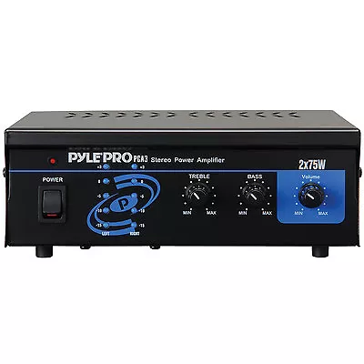 Pyle PCA3 Mini Stereo Power Amplifier • $68.43