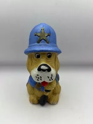 Vtg Jasco Taiwan Ceramic Dog Basset Hound Policeman Officer Piggy Bank Police • $7.99