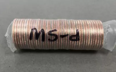 2002 D Mississippi State Quarter Bank Wrapped Roll~~FREE SHIP • $20