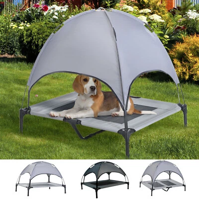 £22.29 • Buy Dog Pet Elevated Bed Portable Raised With Sides Indoor Tent Waterproof Washable