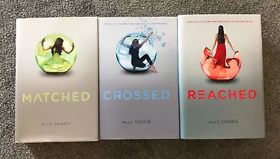 Matched Trilogy Lot/Set 3 By Ally Condie HC Books - Crossed Reached Matched Rare • $15