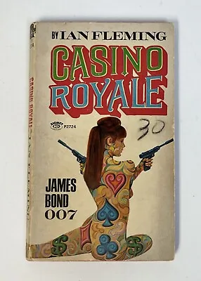 CASINO ROYALE JAMES BOND PAPERBACK (1953) IAN FLEMING 007 (29th PRINTING) Rare • $19.95