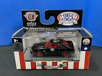 2021 M2 NHRA Drag Racing 70 Years 1987 Ford Mustang GT CHASE 1 Of 750 - Walmart • $38.88