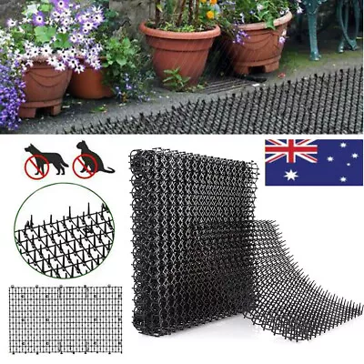 1/12PCS Pet Dog Cat Scat Mat Animal Deterrent Repellent Plastic Scarer Spike Mat • $20.99