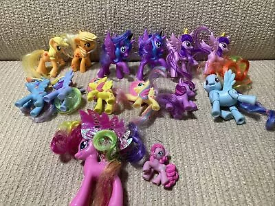 My Little Pony Mini Figures Mix Lot Of 14 Rainbow Dash McDonalds Rainbow Bright • $16.99