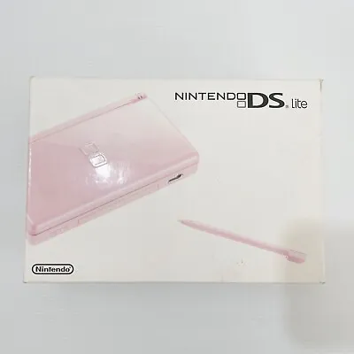 Pink Nintendo DS Lite Console + Box & Charger - Tested & Working - See Photos • $128.88