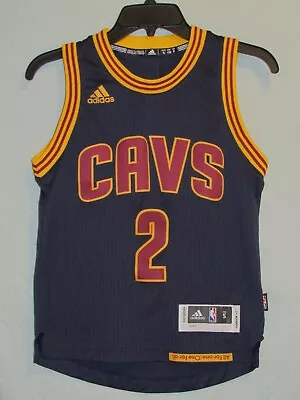 Adidas Cleveland Cavaliers Kyrie Irving Youth Jersey Small Swingman Lenght +2 • $18.99