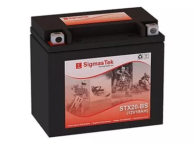 SigmasTek STX20-BS Battery For Harley-Davidson XLCR Cafe Racer 1000CC 1977-1978 • $54.99