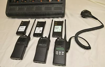 2 Motorola HT750 1 HT1250LS UHF 403-470 16 Ch Tested WPLN4197 Extras • $390