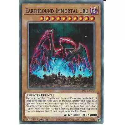 Earthbound Immortal Uru LDS3-EN043 1st Edition Common :YuGiOh Trading Card TCG • £0.99