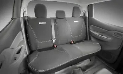 $385 • Buy Genuine Mitsubishi Mq Mr  Triton Rear Neoprene Seat Cover May 2015 Onwards 