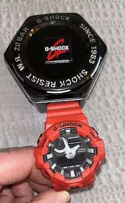 G Shock Mens Watch In Red Brand New In Box • £51