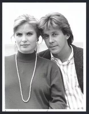 1990 GARY COLE & WENDY KILBOURNE On MIDNIGHT CALLER Vintage Original Photo • £12.50