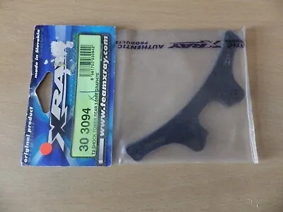 XRAY T2 SHOCK TOWER REAR 3mm GRAPHITE  30 3094 • £19.99