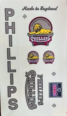 PHILLIPS Bicycle Stickers For Vintage PHILLIPS Bicycle • $24.95