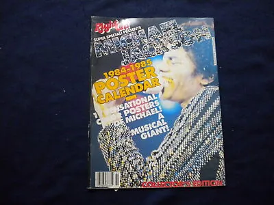 1984 Right On! Magazine - 1984-1985 Michael Jackson Poster Calendar - B 2875b • $45