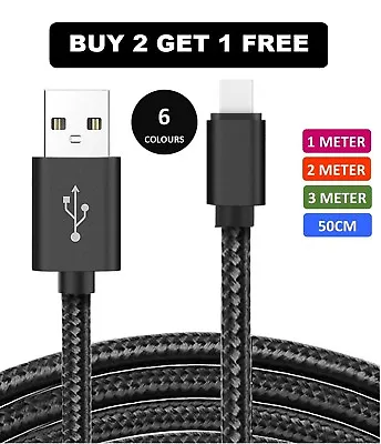 Strong Charging Cable For IPHone 15 15Plus 15PROMAX USB To USB C Cable 1m 2m 3m • £3.29