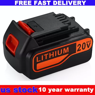 5.0Ah Battery For Black&Decker 20V 20Volt Max Lithium Ion LBXR20 LB2X3020 LB20 • $20.98