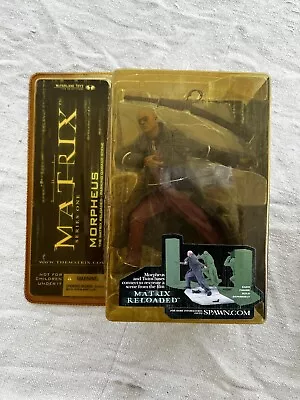 New 2003 Mcfarlane Matrix Series One Morpheus Action Figure Parking Garage Scene • $35