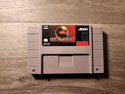 Mortal Kombat SNES Tested And Working • $13.99