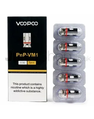 £7.50 • Buy Voopoo PnP VM1 Replacement Coils (Vinci Models) 100% Authentic FREE UK P+P