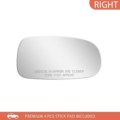 Mirror Glass Fits Saab 03-11 9-3 9-3x 93 / 03-09 9-5 95 Passenger Right Side RH • $13.07