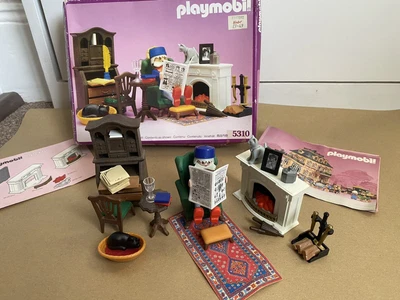 £30 • Buy Playmobil 5310 - Vintage Victorian Living Room, 1989. Boxed And Complete