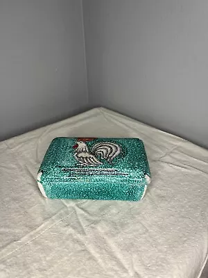 VTG Handpainted Rooster Trinket Box From Italy • $13