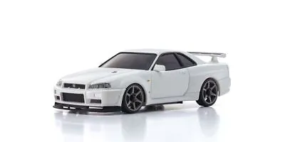 Kyosho MZP460W ASC AWD Mini-Z Body Nissan Skyline GT-R R34 V-Spec II Nur (White) • $60.90