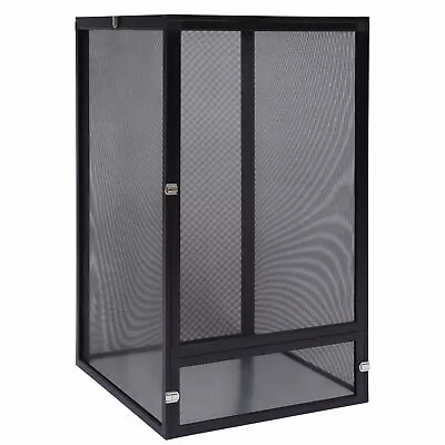 $80 • Buy 360 ° Panoramic Reptile Screen Cage Terrarium Chameleon Mesh Enclosure Habitat 