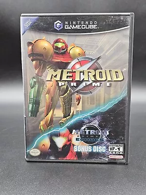 Metroid Prime Echoes Bonus Disc (Nintendo GameCube 2002) CIB Complete • $39.90