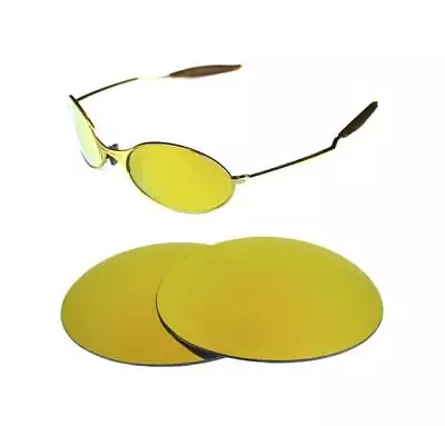 New Polarized Custom 24k Gold Lens For Oakley E-wire 1.0 Sunglasses • $30.06