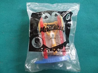 2012 McDonalds MADAGASCAR 3 Gia The Tiger #5 Animal Figure Toy Happy Meal • $4.99