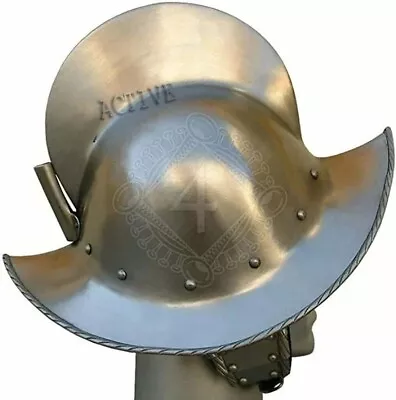 ACTIVE Medieval 18Ga SCA Spanish Morion Helmet Conquistador Costume Halloween • $139.50