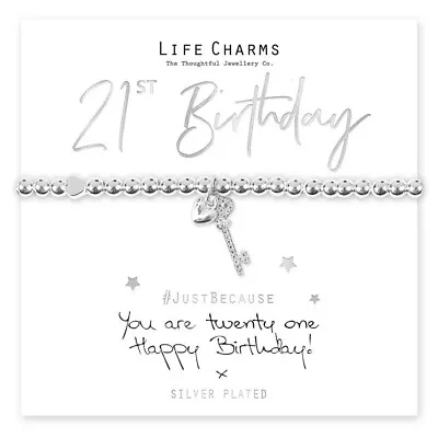 Life Charms 21st Birthday Bracelet • £13.99