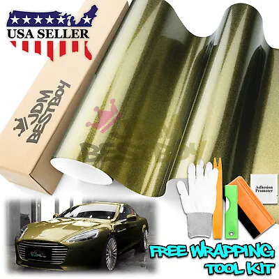 【Chameleon】 Gloss / Matte Metallic Color Change Shift Flow Vinyl Wrap Sheet Film • $4.99