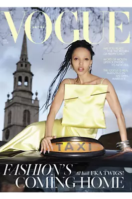 British Vogue UK Magazine April 2024 Fashions All Hail FKA Twigs Coming Home • $22.99