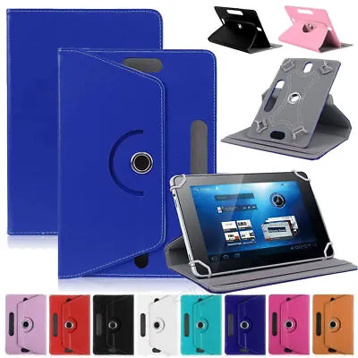 360° Rotating PU Leather Universal Case For TCL Tablet Magnetic Flip Stand Cover • $10.97