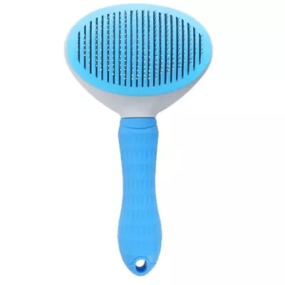 Pet Dog Brush Cat Comb Self Cleaning Pet Hair Remover Brush For Dogs Cats Groomi • $7.37