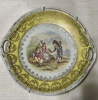 Cake Plate Vintage Handled Austria Victoria Carlsbad • $25