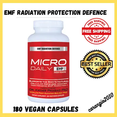 Micro Daily EMF Radiation Protection Defense And Boost Immune System 180 Capsule • $115