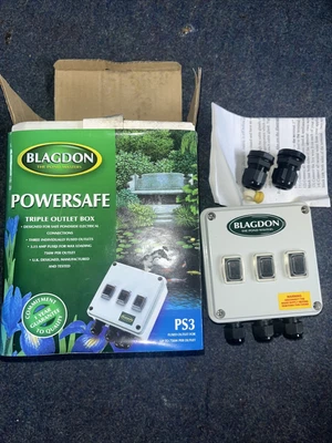 £20 • Buy Blagdon Triple Outlet Box Ps3 New