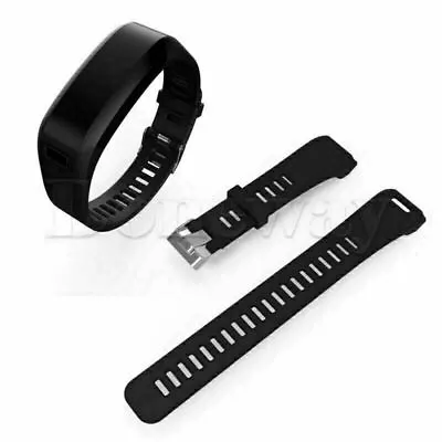 Silicone Wristband Watch Band Strap W/Tool For Garmin Vivosmart HR Tracker Watch • $12.69